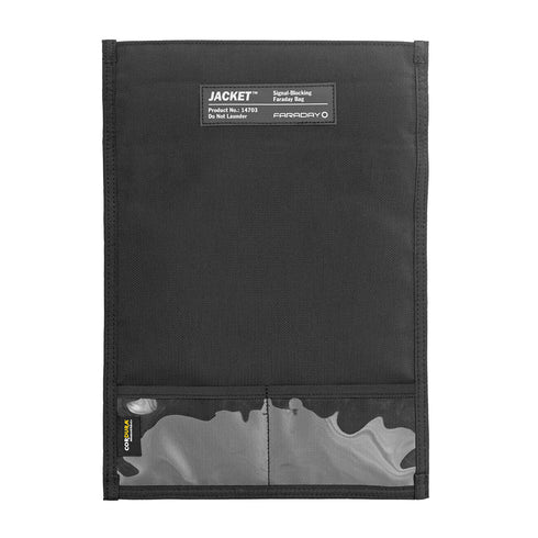 JACKET Pro Faraday CORDURA® Tablet Bag – Magnetic Closure (9″ x 10.5″)
